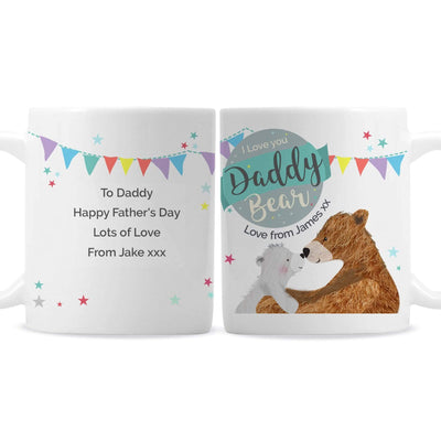 Personalised Memento Mugs Personalised Daddy Bear Mug