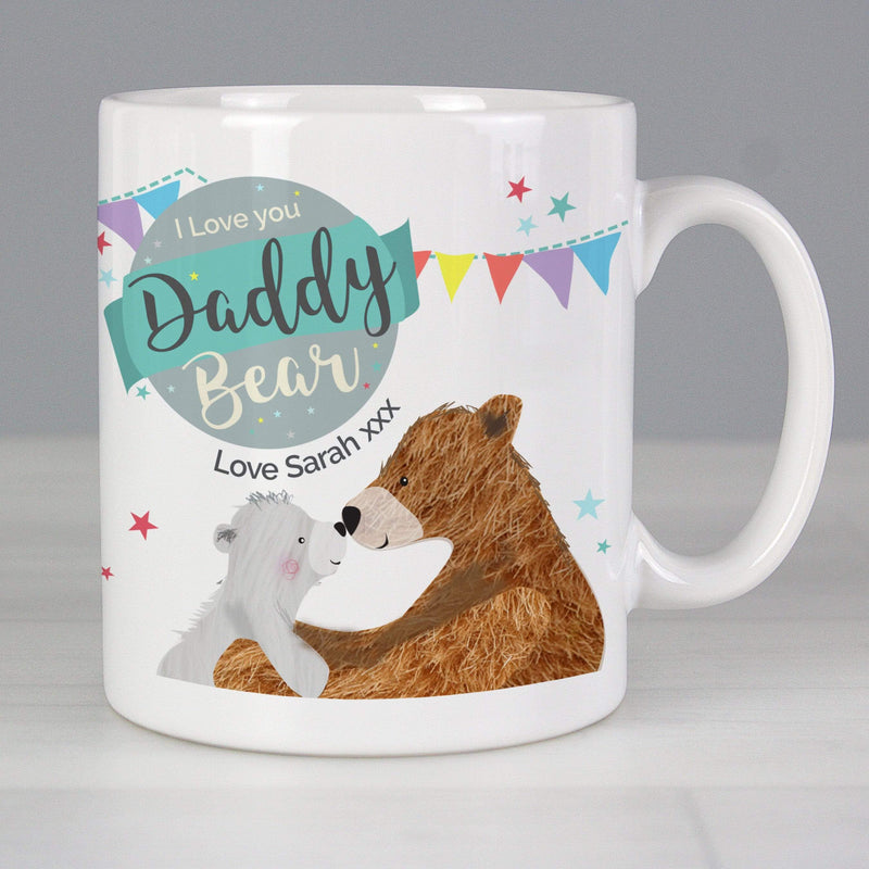 Personalised Memento Mugs Personalised Daddy Bear Mug