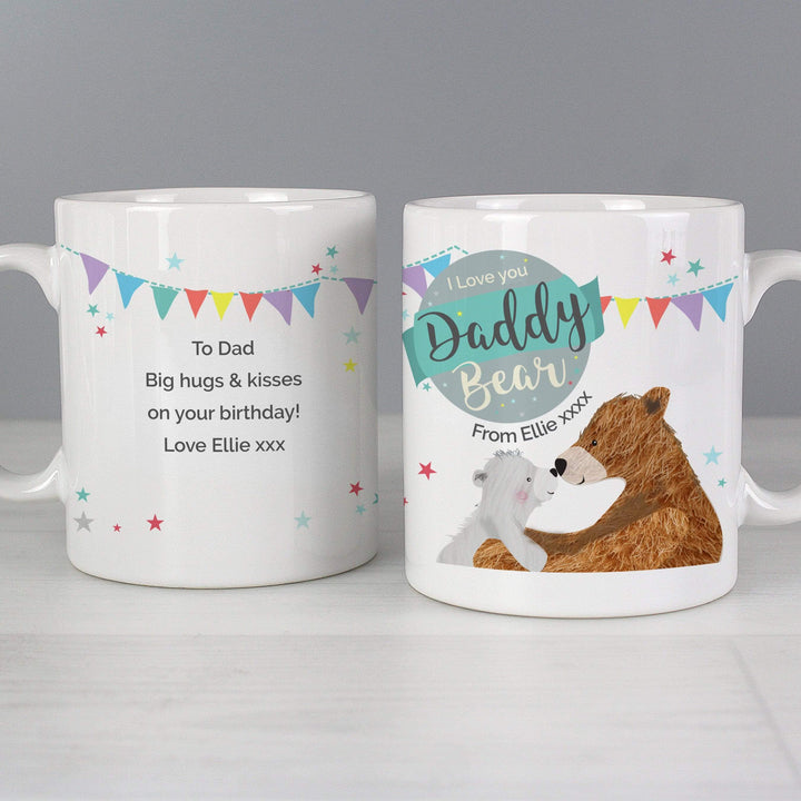 Personalised Memento Mugs Personalised Daddy Bear Mug