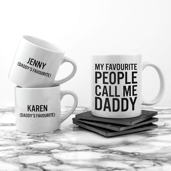 Treat Personalised Daddy &amp; Me Favourite People Mugs