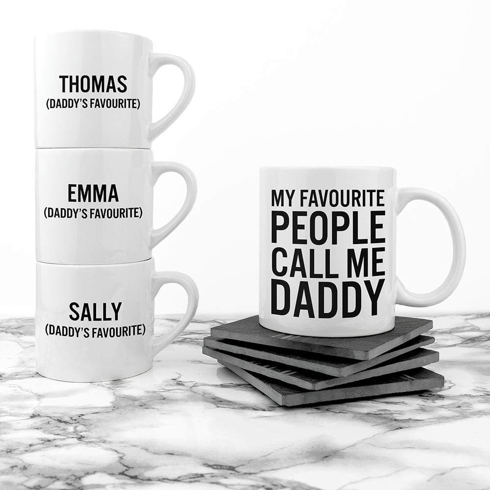 Treat Personalised Daddy &amp; Me Favourite People Mugs