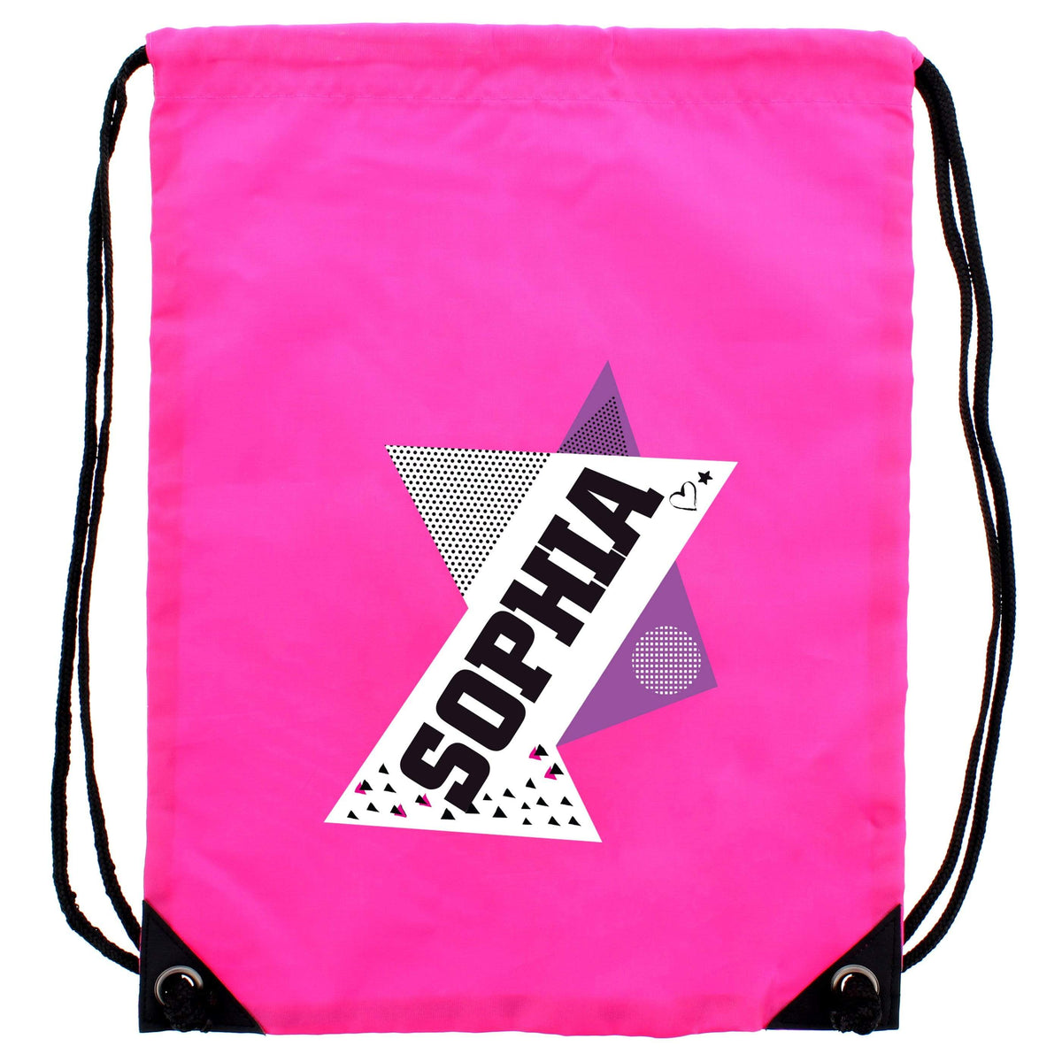 Personalised Memento Textiles Personalised Dance Pink Kit Bag