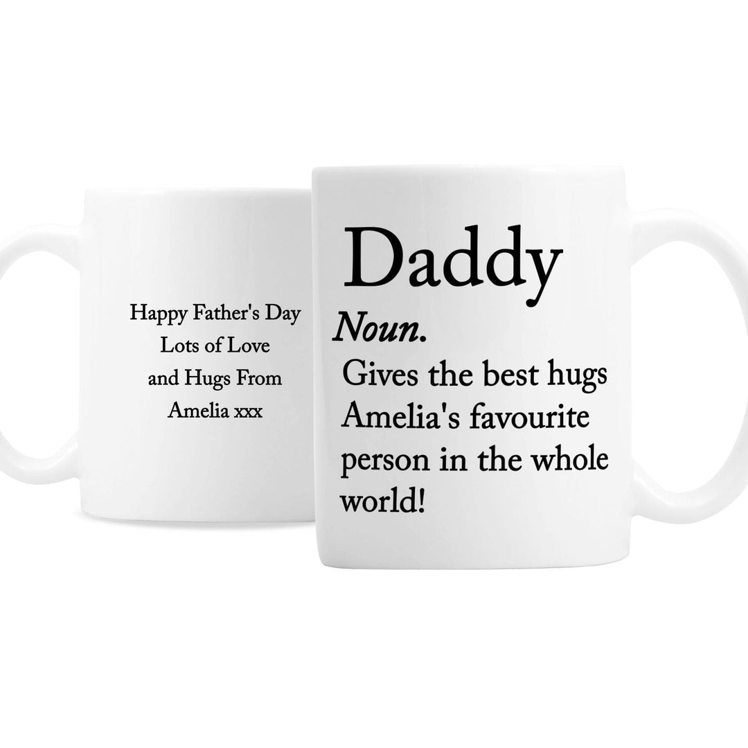 Personalised Memento Personalised Dictionary Definition Mug