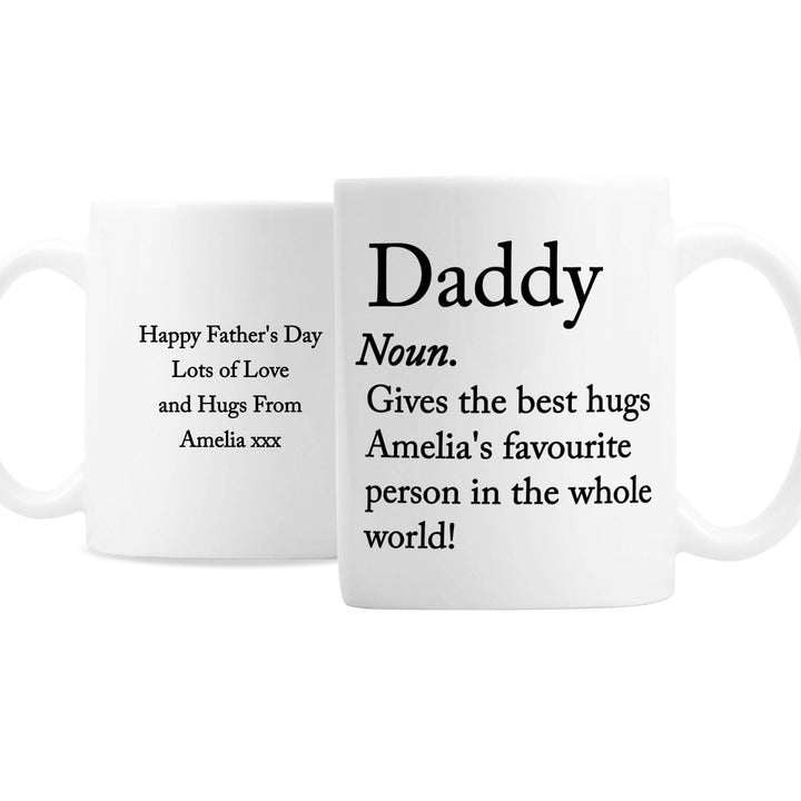 Personalised Memento Personalised Dictionary Definition Mug