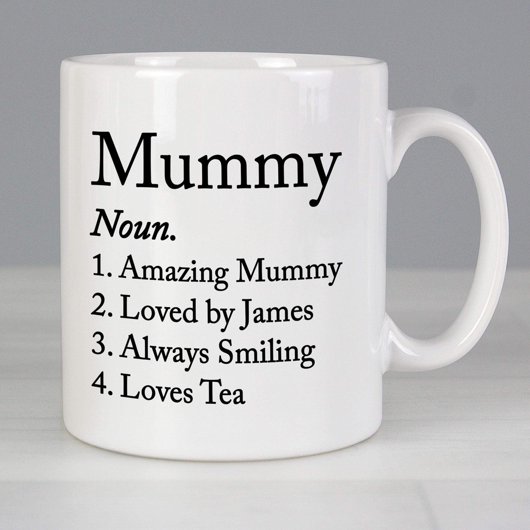 Personalised Memento Personalised Dictionary Definition Mug
