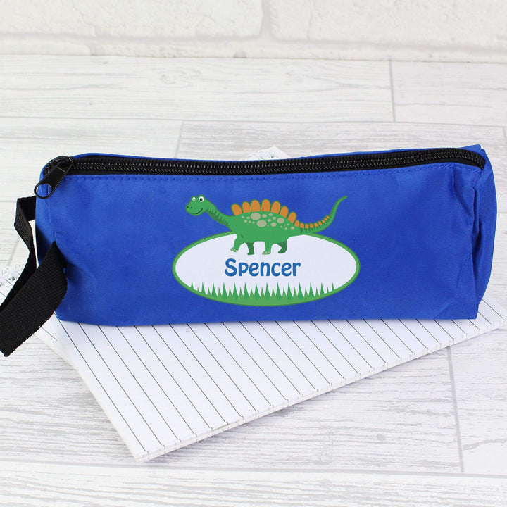 Personalised Memento Stationery &amp; Pens Personalised Dinosaur Pencil case
