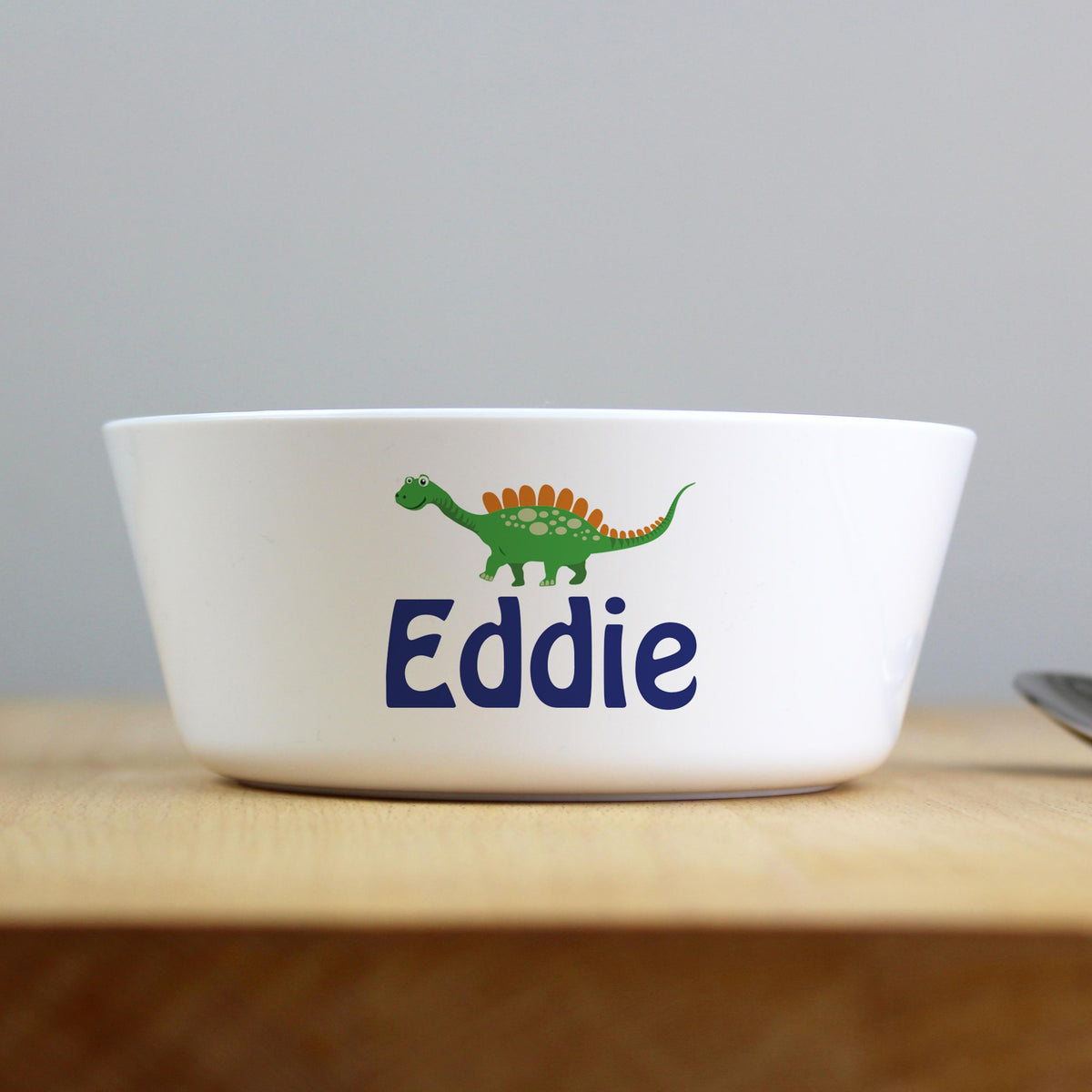 Personalised Memento Personalised Dinosaur Plastic Bowl