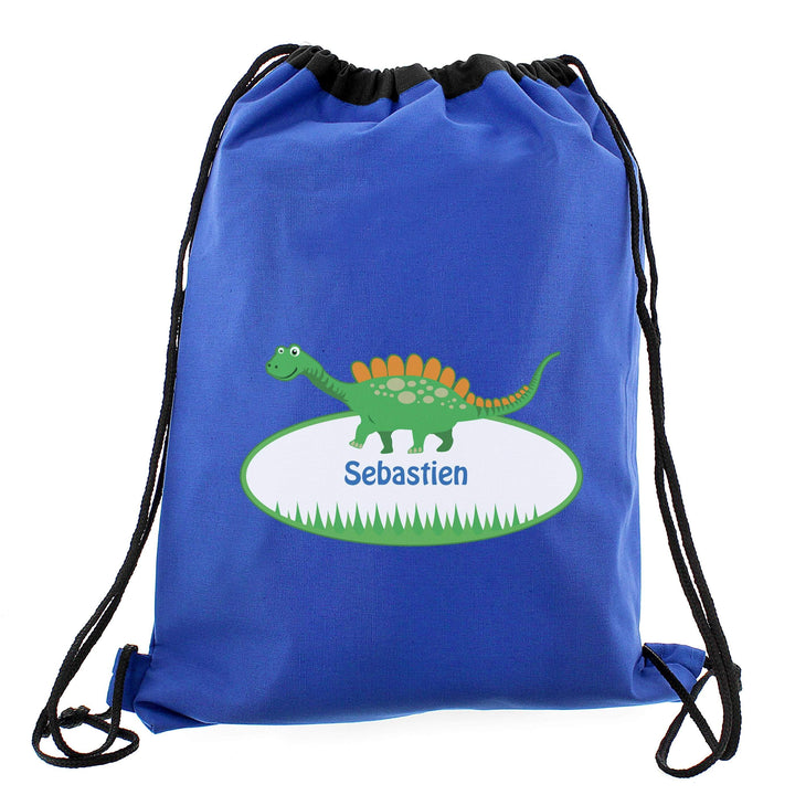 Personalised Memento Textiles Personalised Dinosaur Swim &amp; Kit Bag