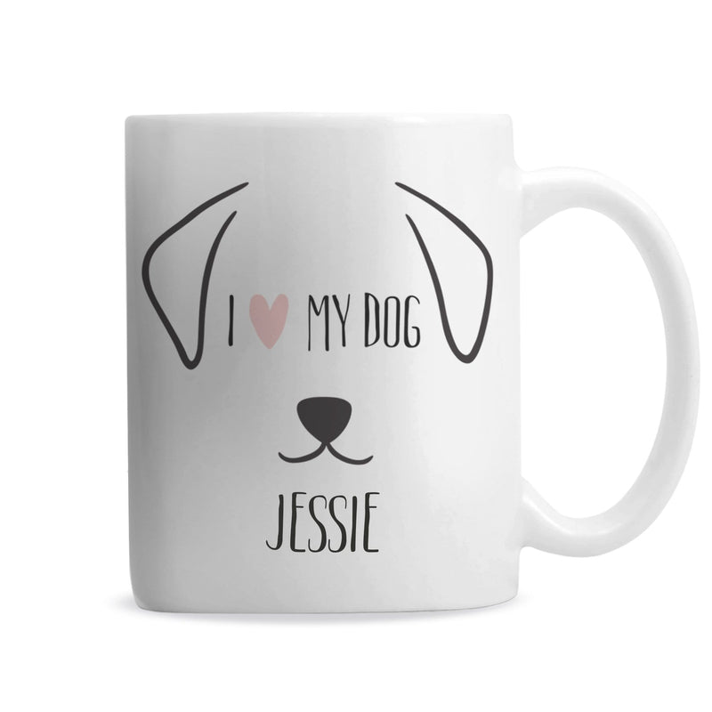 Personalised Memento Mugs Personalised Dog Features Mug