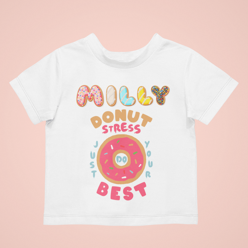 The Little Personal Shop Personalised Donut Stress Design