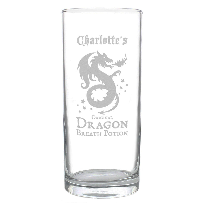 Personalised Memento Glasses & Barware Personalised Dragon Breath Potion Hi Ball Glass