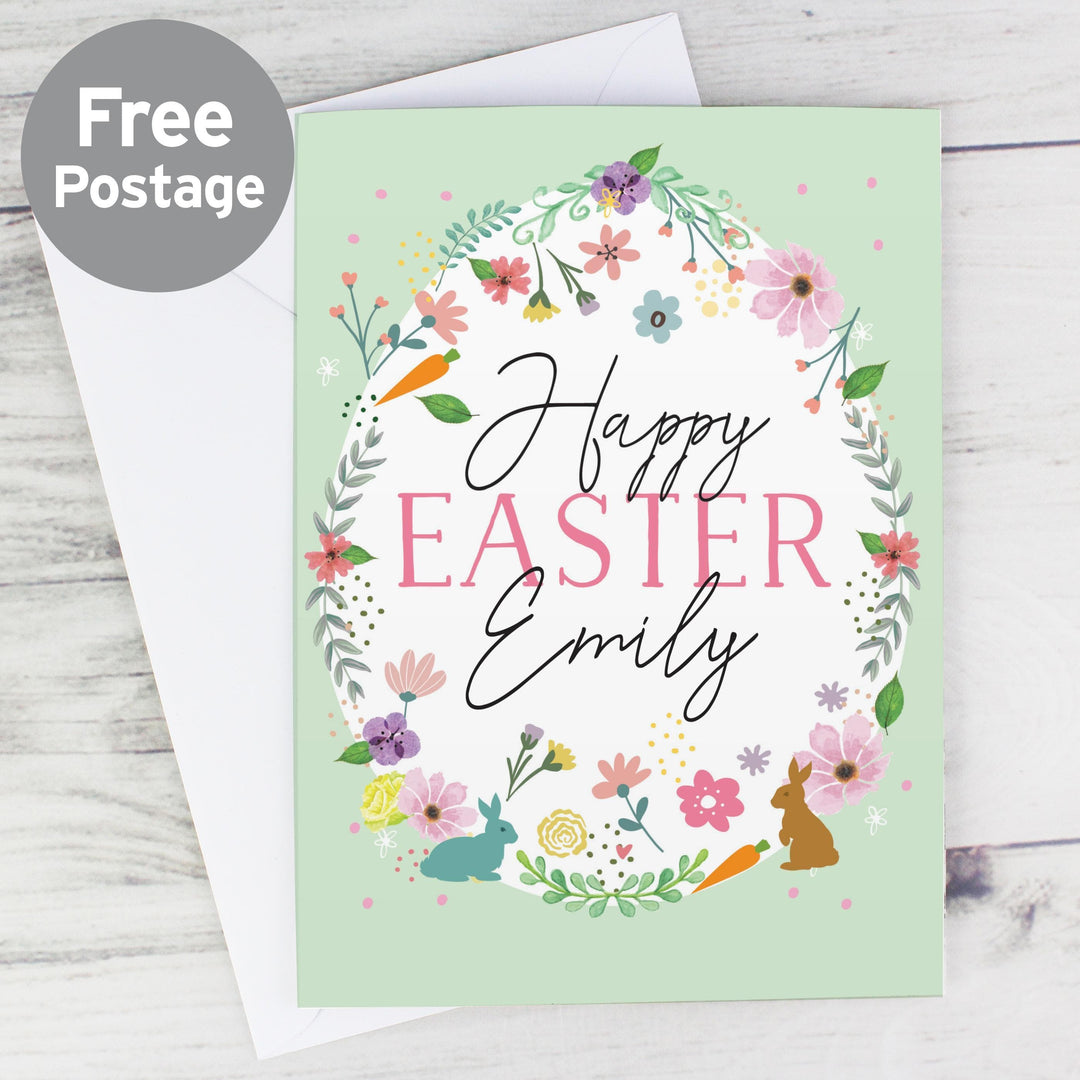 Personalised Memento Personalised Easter Springtime Card