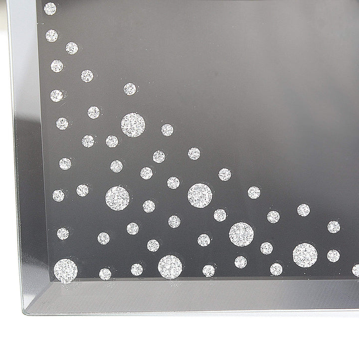 Personalised Memento Photo Frames, Albums and Guestbooks Personalised Eighteen Diamante 6x4 Glass Photo Frame