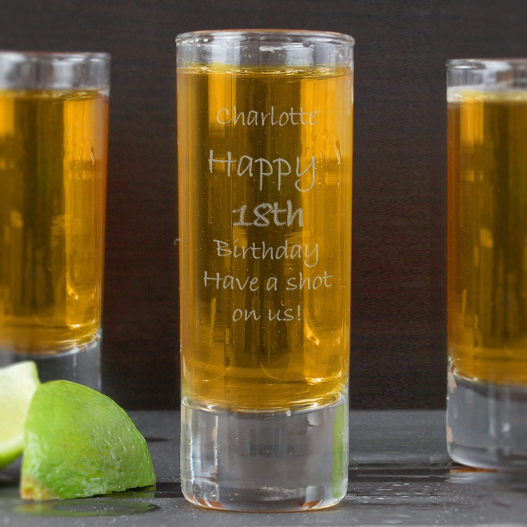Personalised Engraved Shot Glass Delivered | The Personal Shop