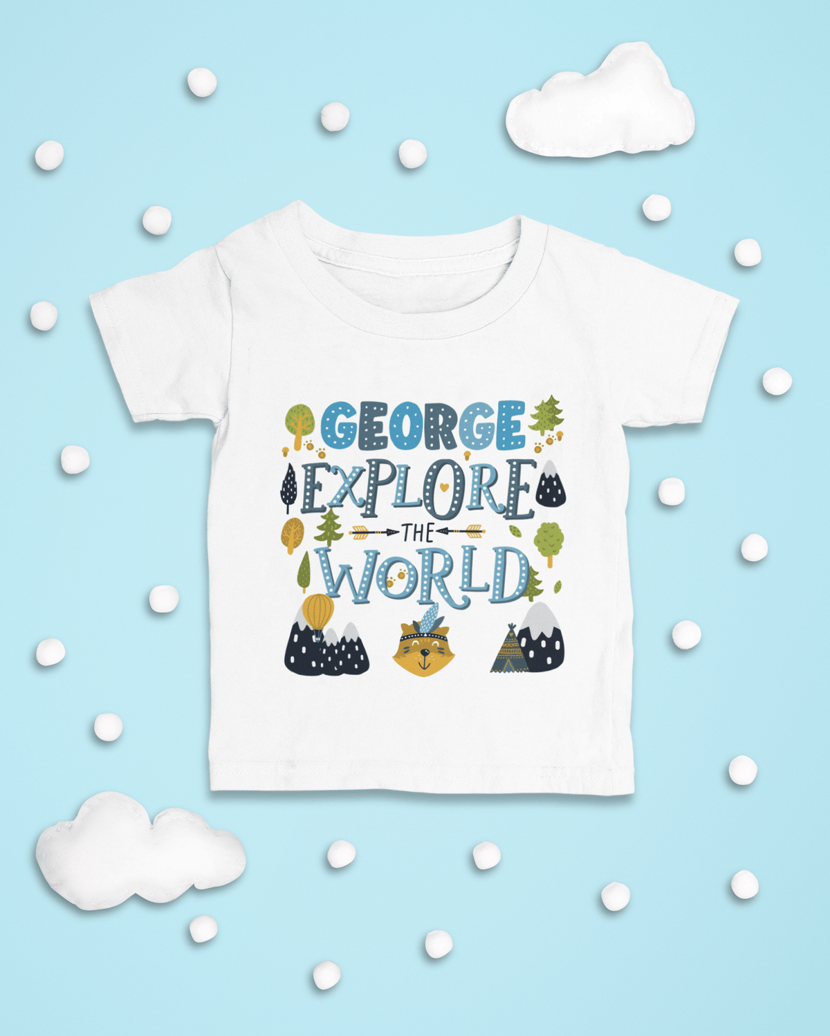 The Little Personal Shop Personalised Explore The World