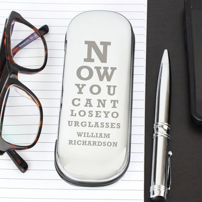 Personalised Memento Personalised Eye Exam Glasses Case