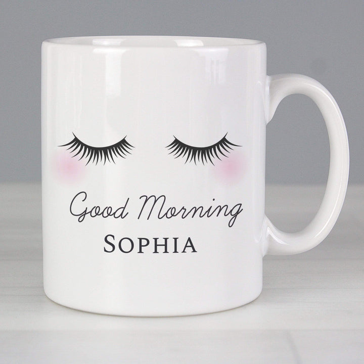 Personalised Memento Mugs Personalised Eyelashes Mug