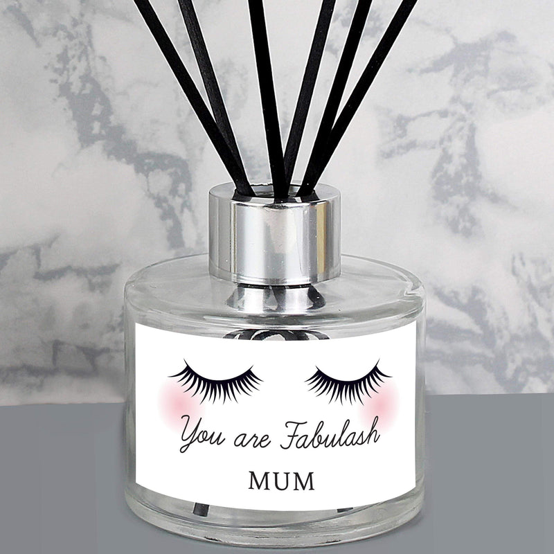 Personalised Memento Personalised Eyelashes Reed Diffuser