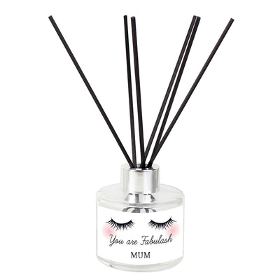 Personalised Memento Personalised Eyelashes Reed Diffuser