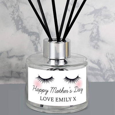 Personalised Memento Personalised Eyelashes Reed Diffuser