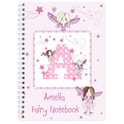 Personalised Memento Stationery & Pens Personalised Fairy - A5 Notebook