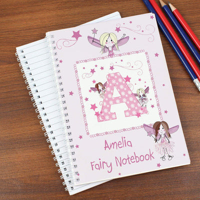 Personalised Memento Stationery & Pens Personalised Fairy - A5 Notebook