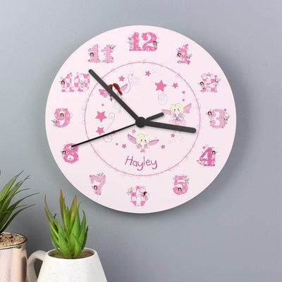 Personalised Memento Clocks & Watches Personalised Fairy Clock