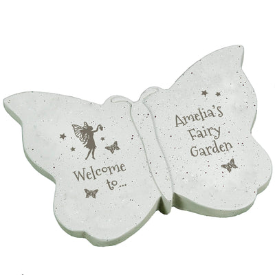 Personalised Memento Ornaments Personalised Fairy Garden Butterfly Ornament