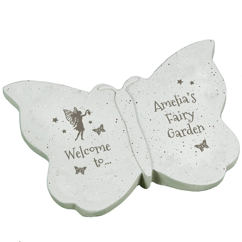 Personalised Memento Ornaments Personalised Fairy Garden Butterfly Ornament