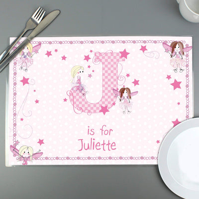 Personalised Memento Mealtime Essentials Personalised Fairy Placemat
