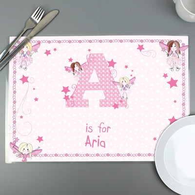 Personalised Memento Mealtime Essentials Personalised Fairy Placemat
