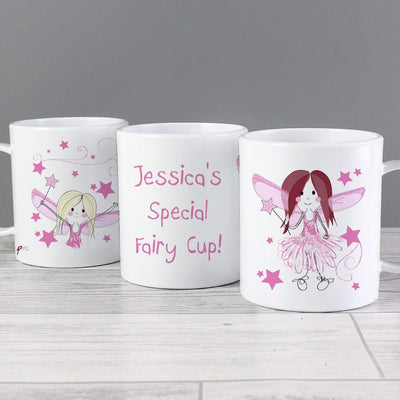 Personalised Memento Mealtime Essentials Personalised Fairy Plastic Mug