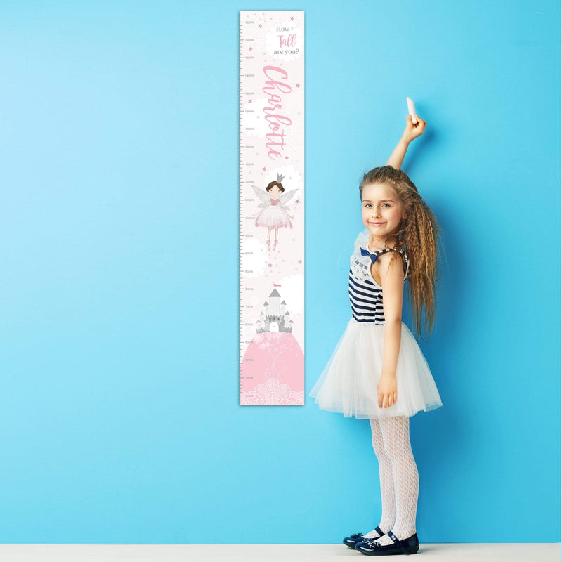 Personalised Memento Keepsakes Personalised Fairy Princess Height Chart