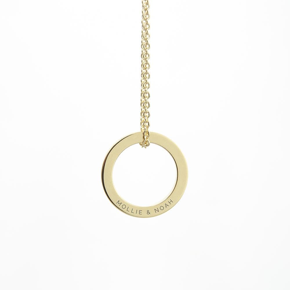Treat Personalised Family Ring Necklace