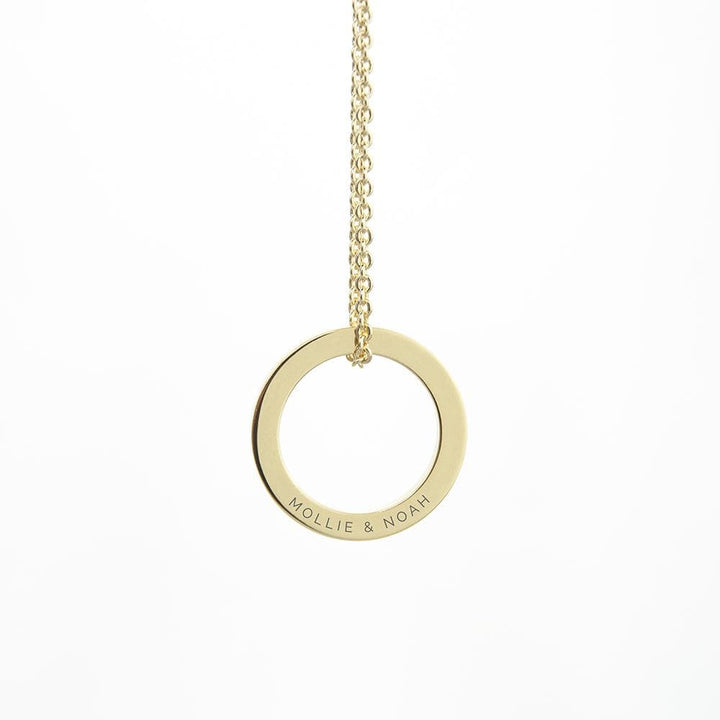 Treat Personalised Family Ring Necklace