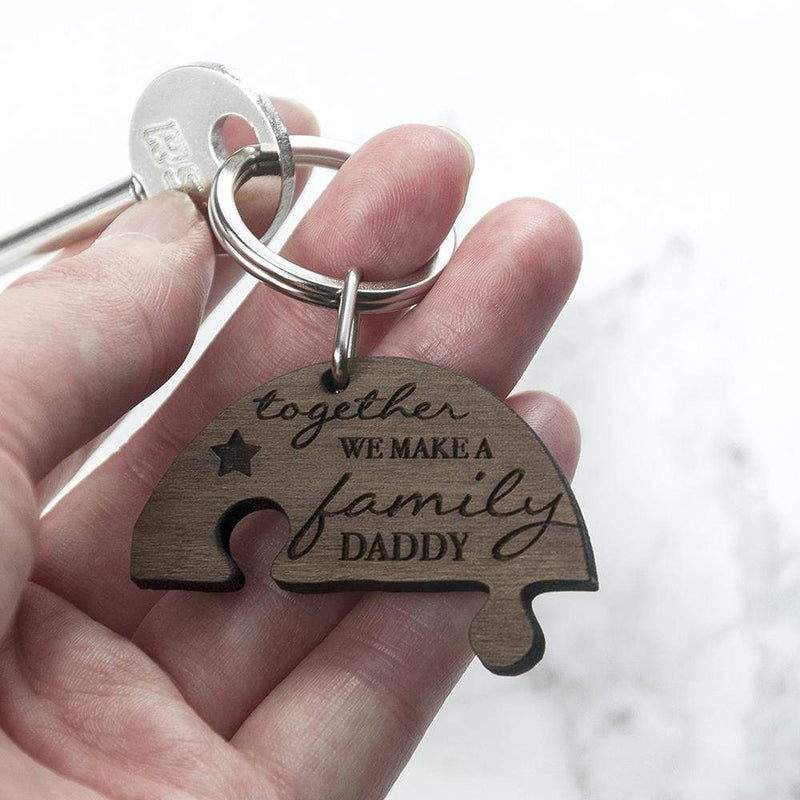 Treat Personalised Family Together Keyring