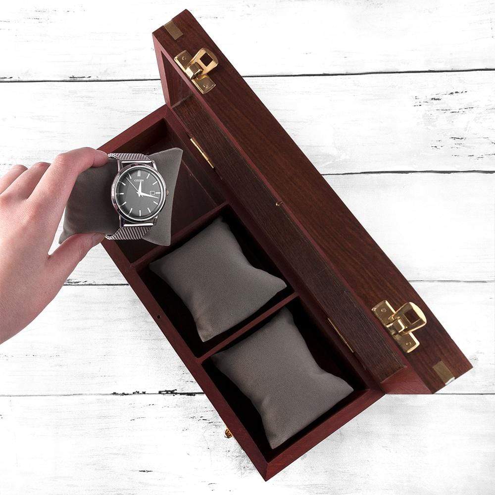 Treat Personalised Wooden Watch Box
