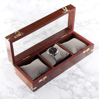 Treat Personalised Wooden Watch Box