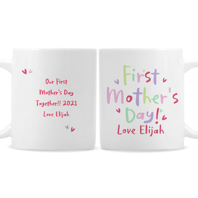 Personalised Memento Personalised First Mother's Day Mug