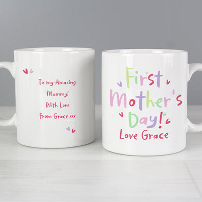Personalised Memento Personalised First Mother's Day Mug