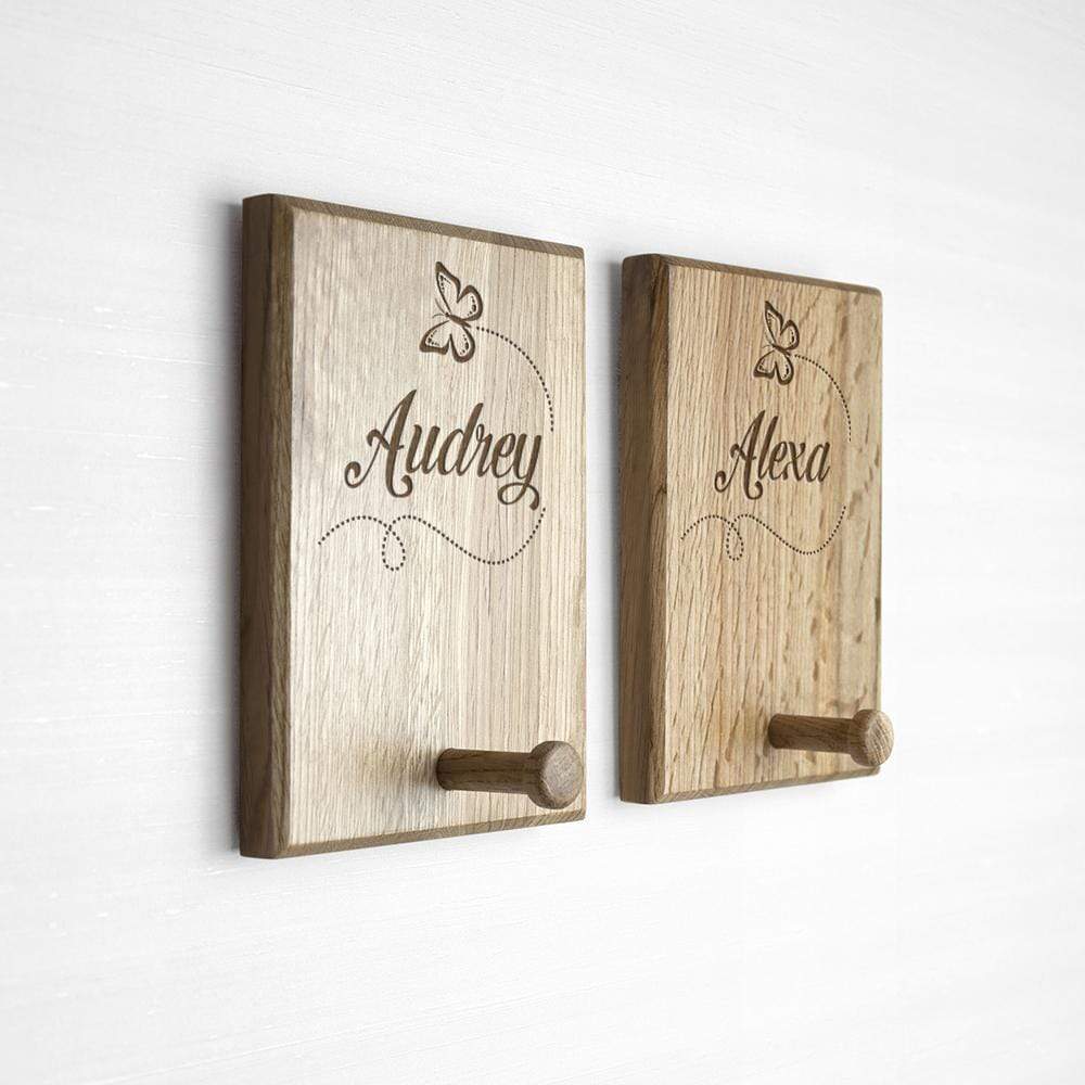 Treat Personalised Flying Butterfly Peg Hook