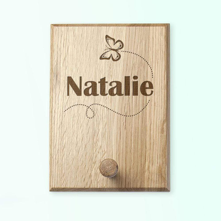 Treat Personalised Flying Butterfly Peg Hook