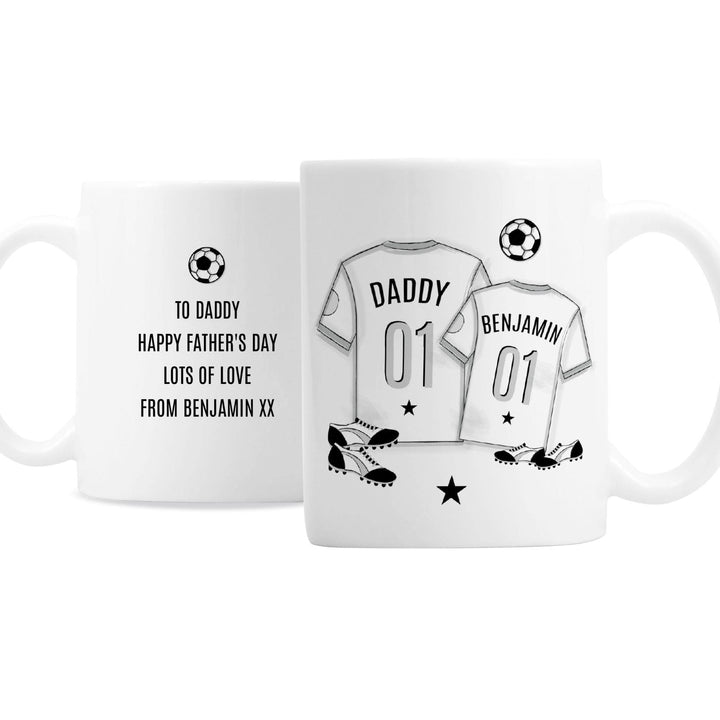 Personalised Memento Personalised Football Mini Me Mug