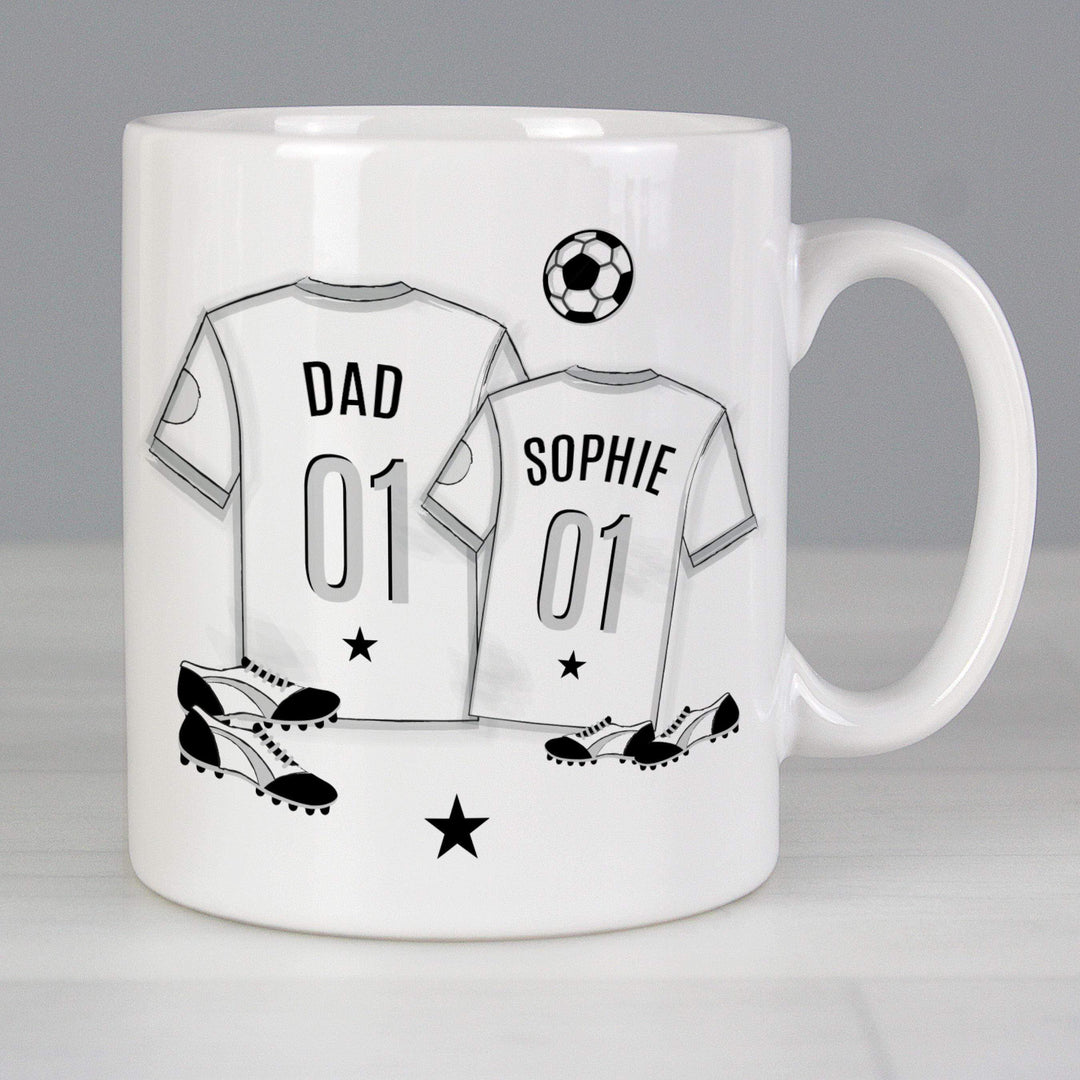 Personalised Memento Personalised Football Mini Me Mug
