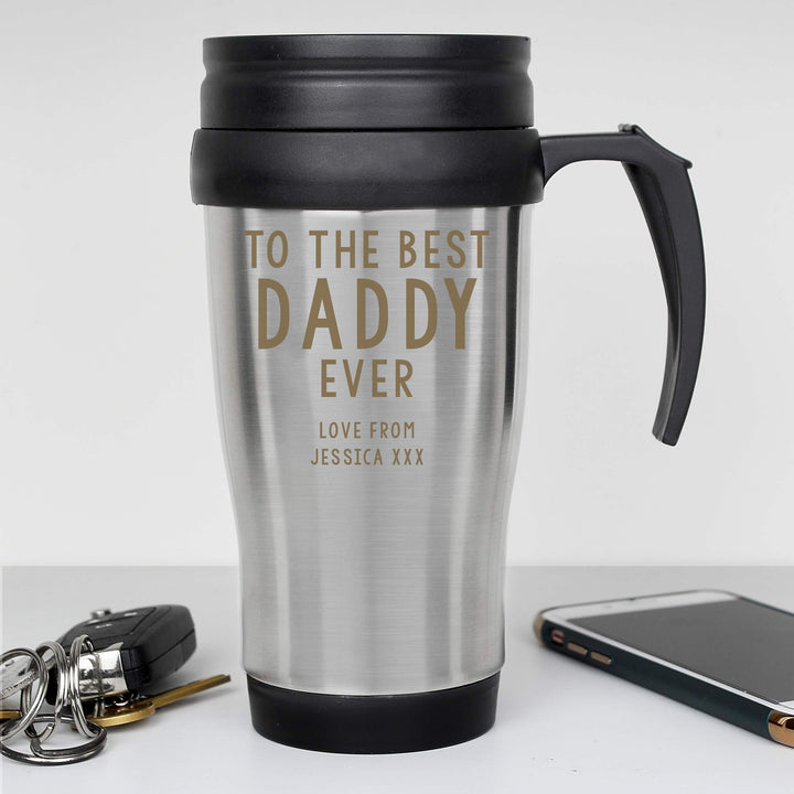 Personalised Memento Personalised Free Text Travel Mug