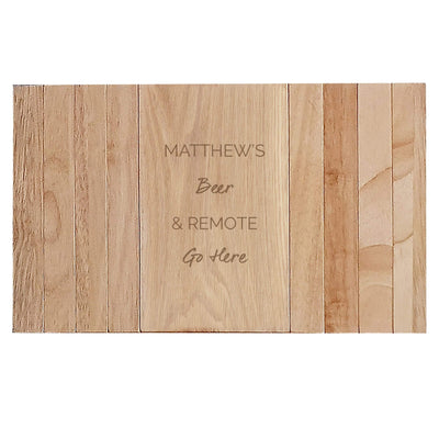 Personalised Memento Wooden Personalised Free Text Wooden Sofa Tray