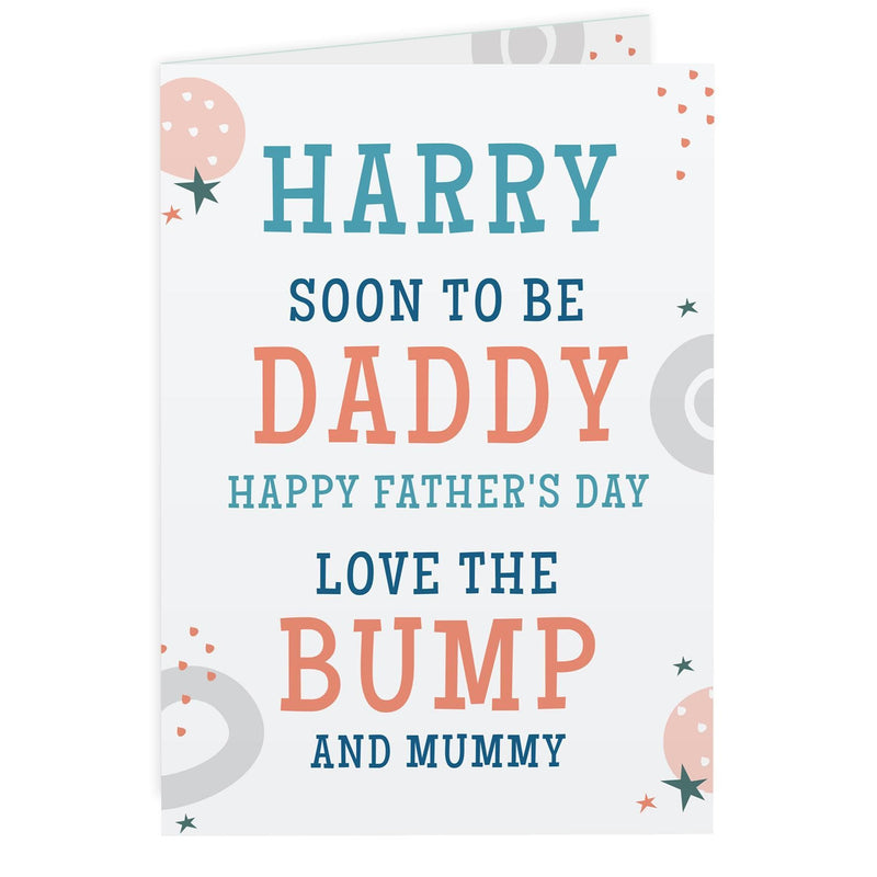 Personalised Memento Personalised From the Bump Father&