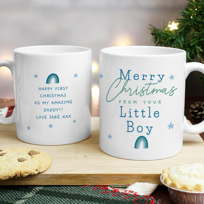 Personalised Memento Personalised From Your Little Boy Mug