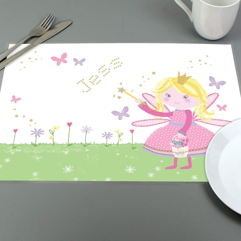 Personalised Memento Mealtime Essentials Personalised Garden Fairy Placemat