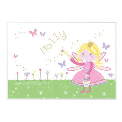 Personalised Memento Mealtime Essentials Personalised Garden Fairy Placemat